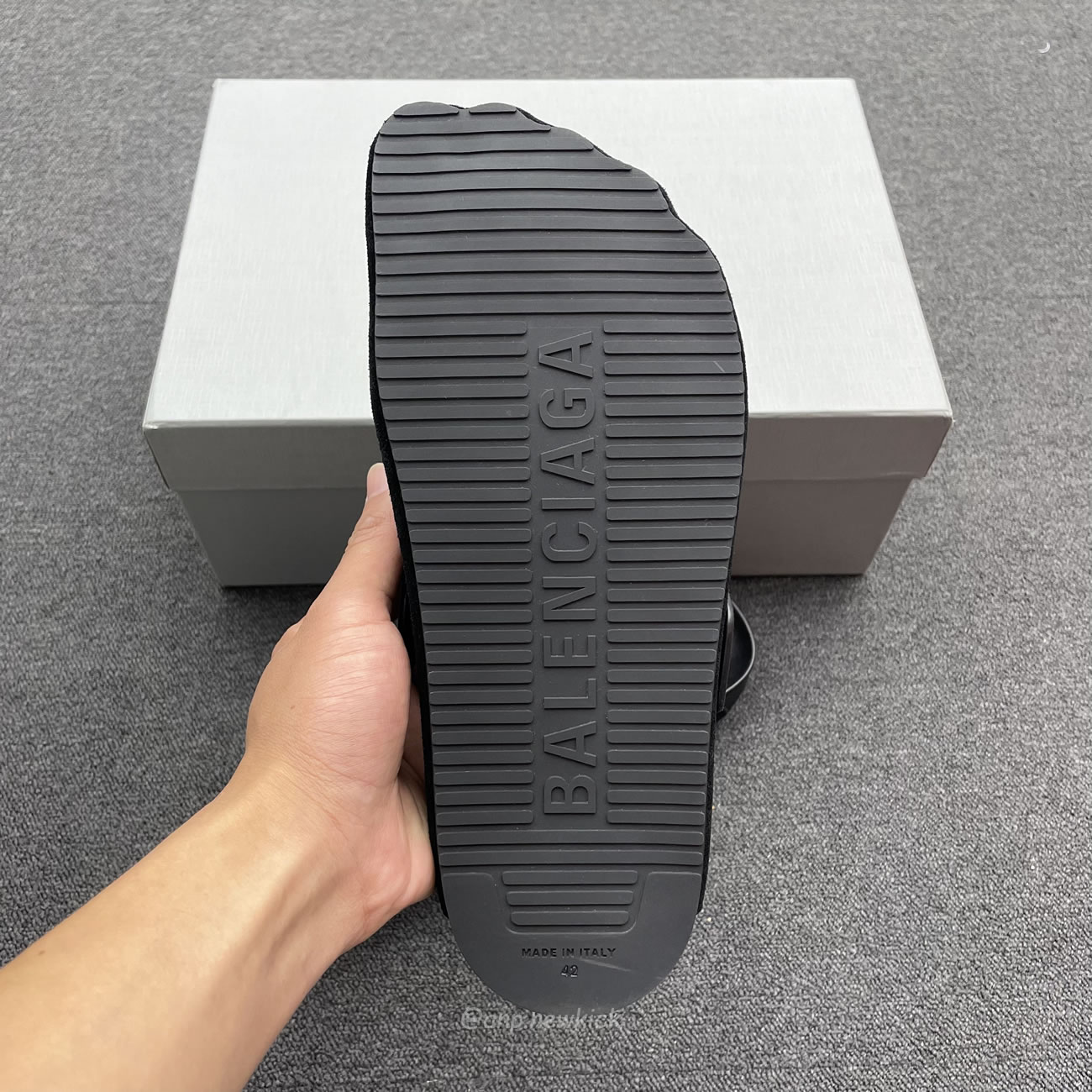 Balenciaga 2024 Five Toed Contour Sunday Flat Sole Muller Shoes (9) - www.newkick.vip